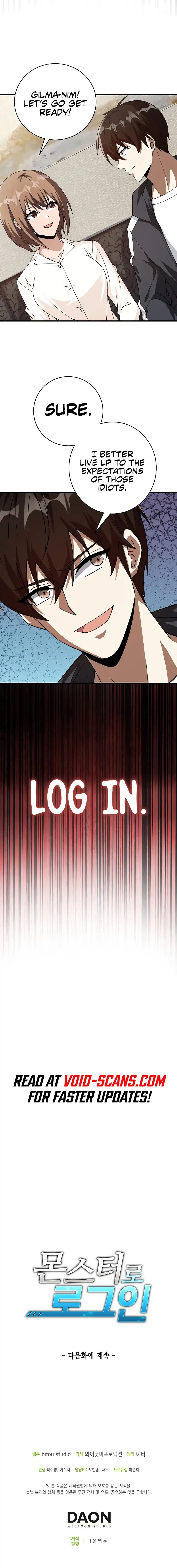 Logging in as a Monster chapter 11 page 8