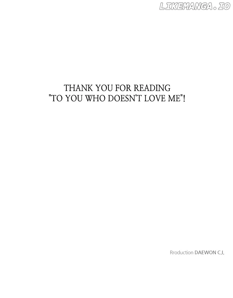 To You Who Never Loved Me chapter 130 page 100