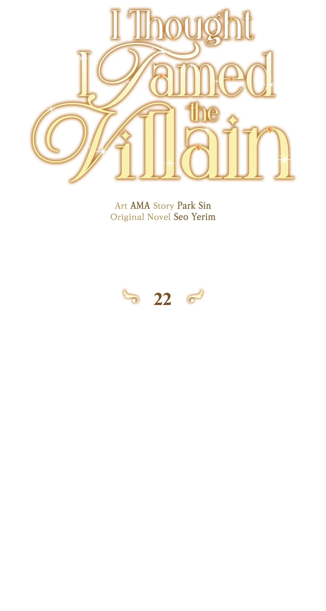 I Thought I Tamed the Villain chapter 22 page 8