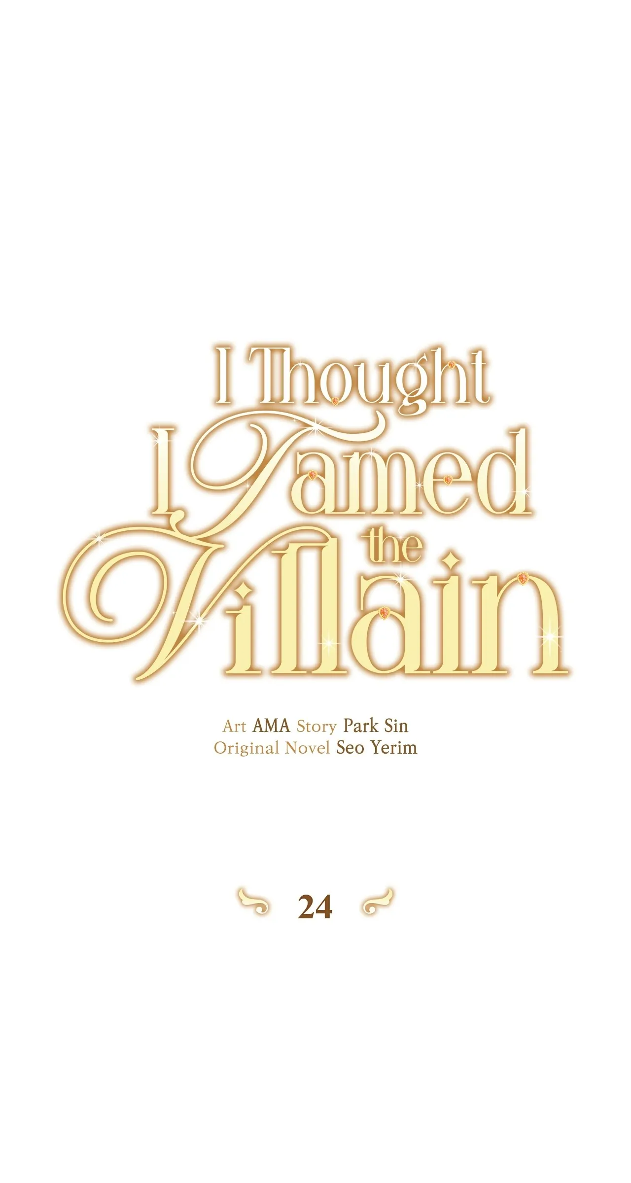 I Thought I Tamed the Villain chapter 24 page 21