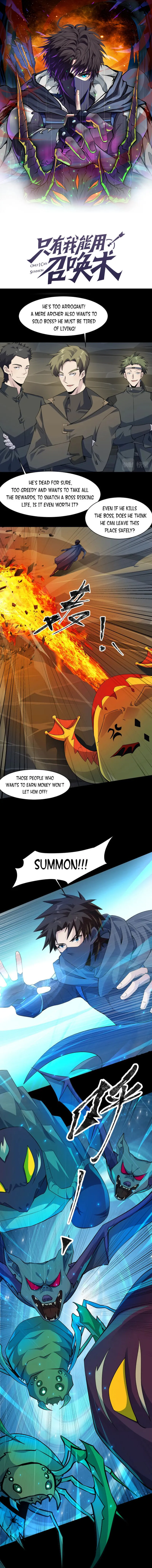 The Lone SSS-Class Summoner chapter 11 page 1