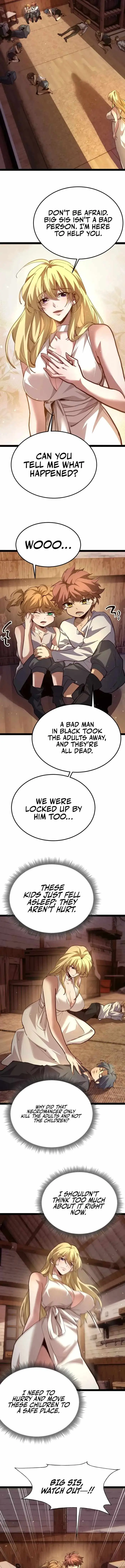 Maxed Strength Necromancer chapter 142 page 7