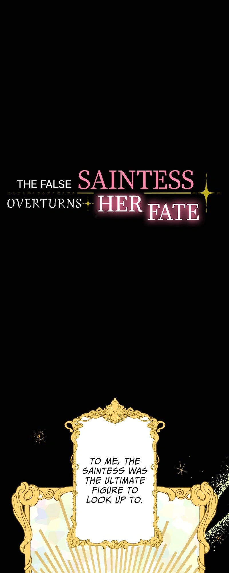 The False Saintess Overturns Her Fate chapter 23 page 1