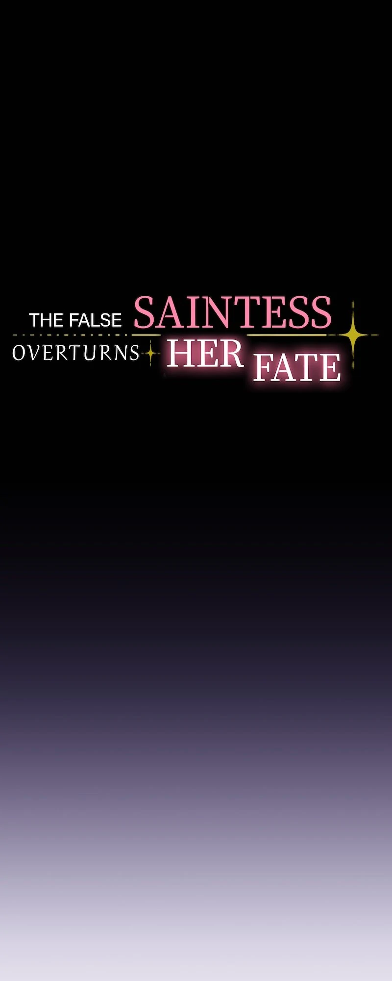 The False Saintess Overturns Her Fate chapter 29 page 1