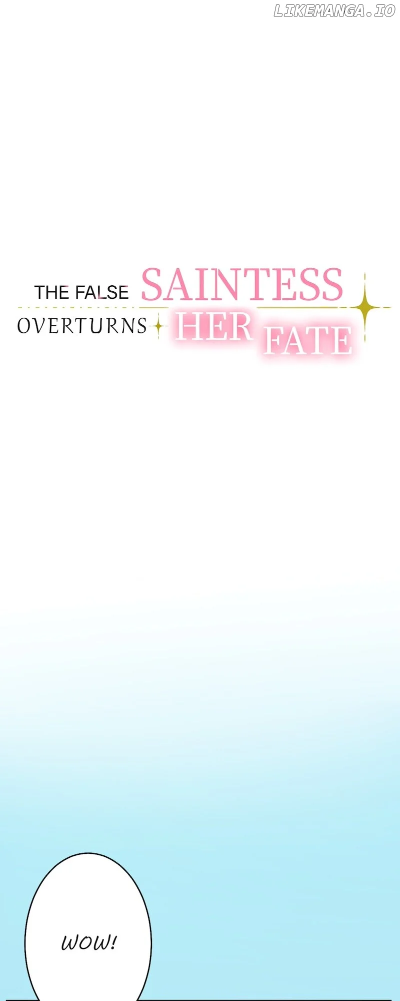 The False Saintess Overturns Her Fate chapter 4 page 1