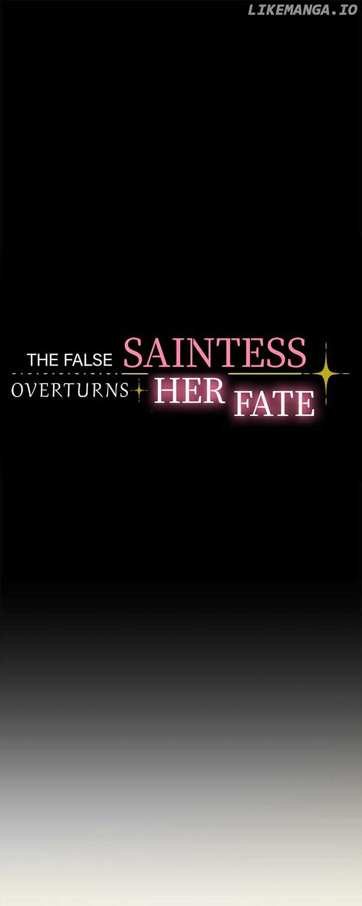 The False Saintess Overturns Her Fate chapter 49 page 1