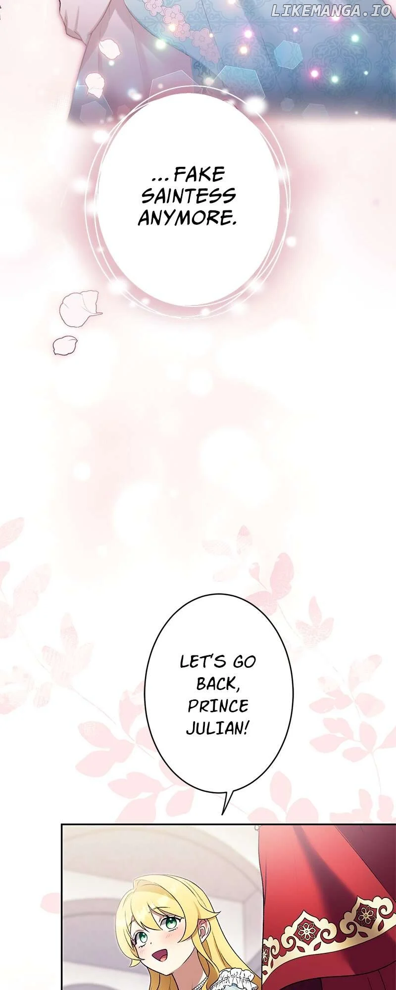 The False Saintess Overturns Her Fate chapter 53 page 54