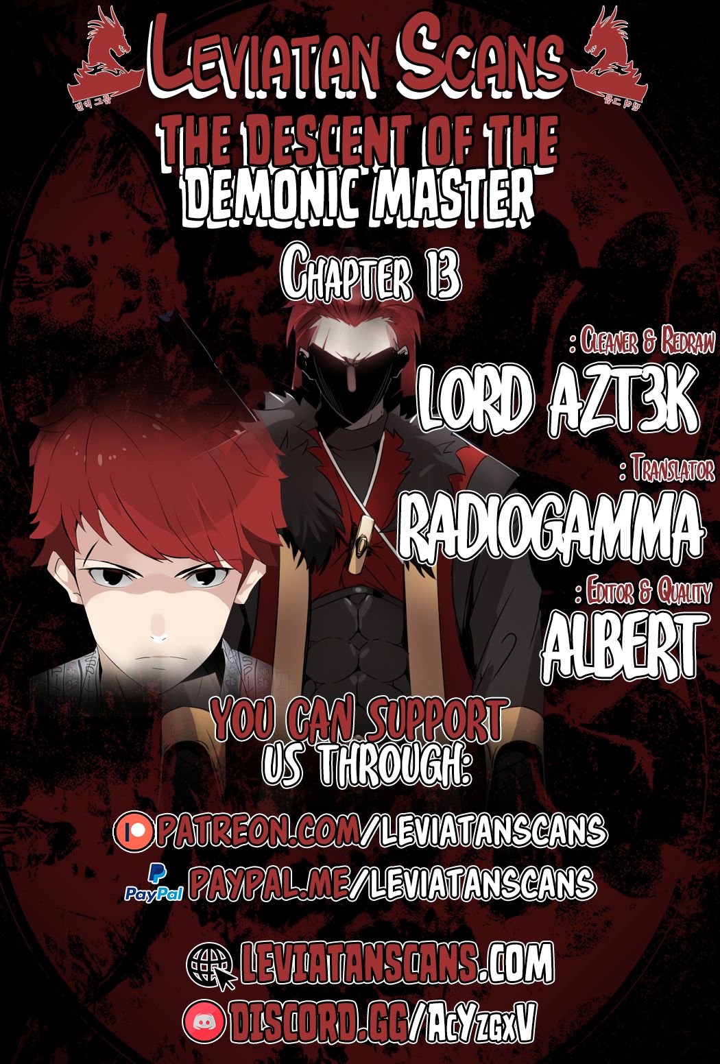 The Descent of the Demonic Master chapter 13 page 1