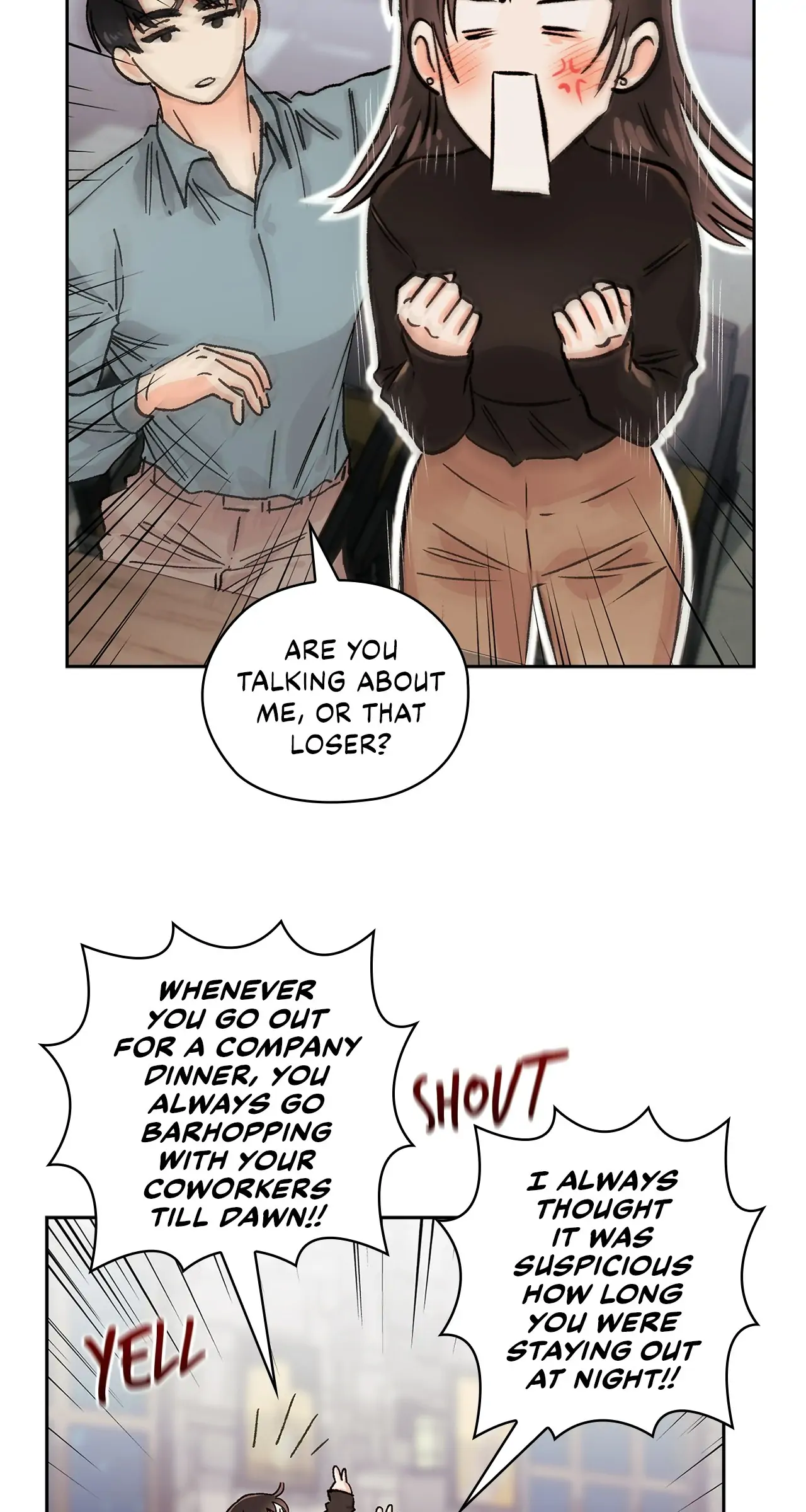 Quiet in the Office! chapter 18.2 page 18