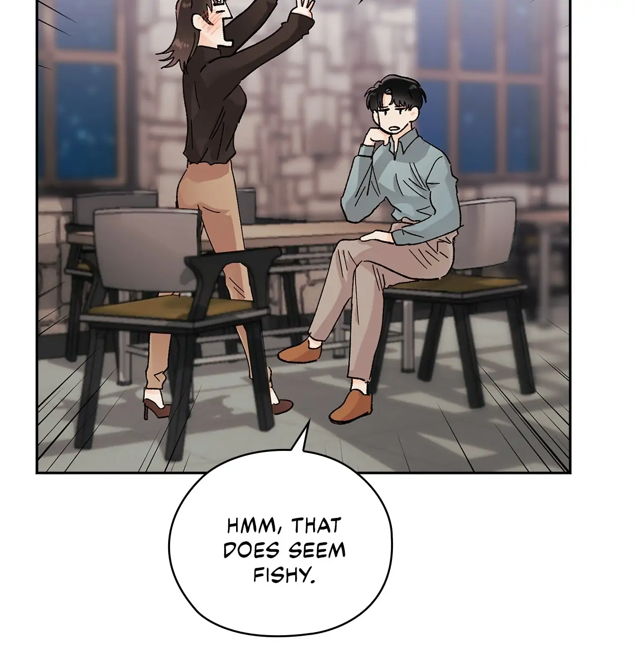 Quiet in the Office! chapter 18.2 page 19