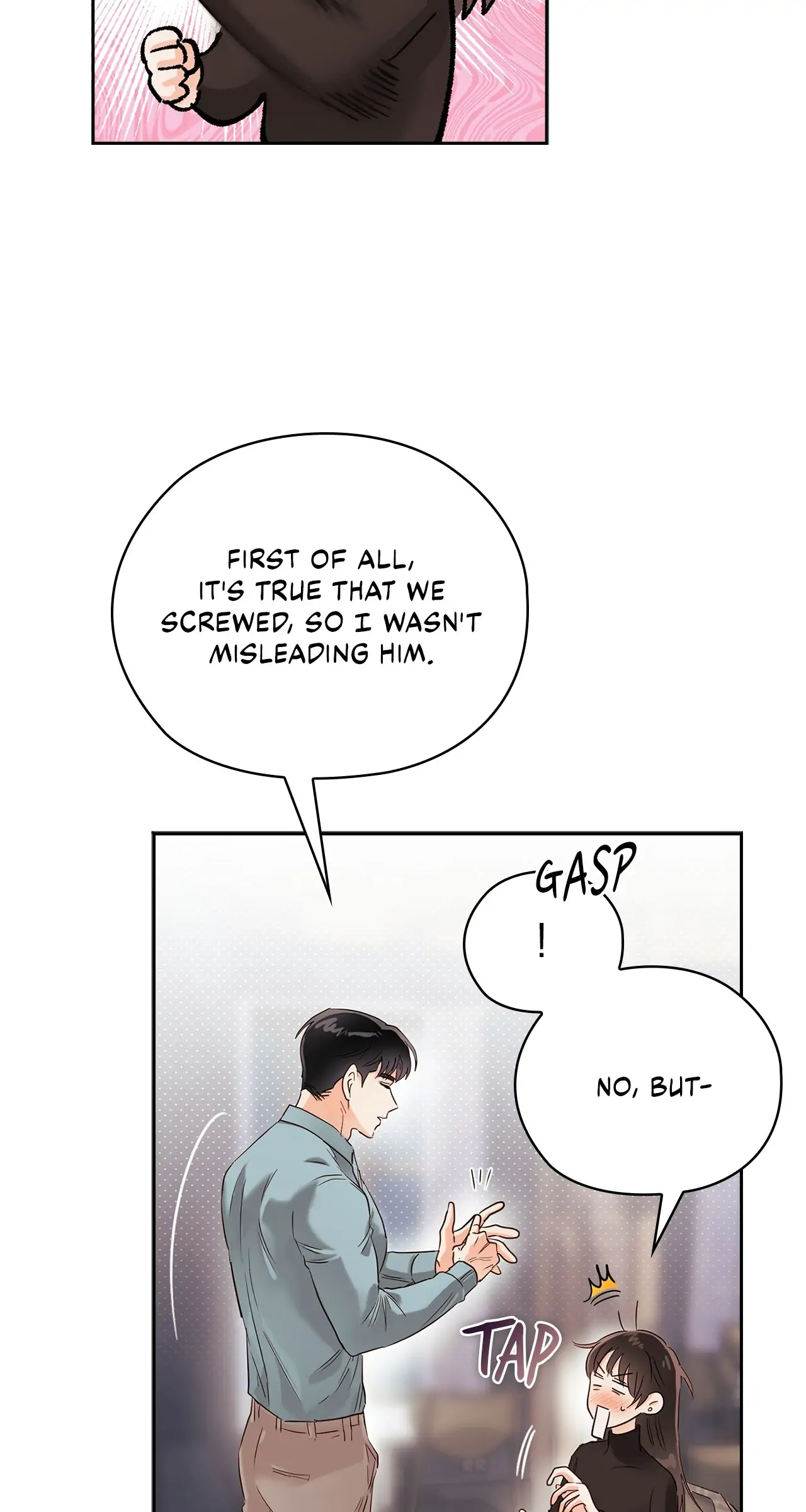 Quiet in the Office! chapter 19.2 page 21