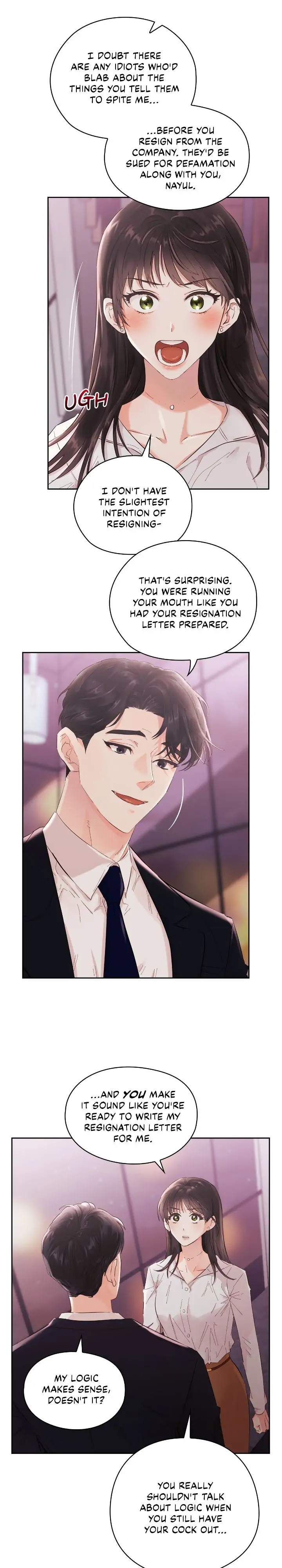 Quiet in the Office! chapter 2.2 page 21