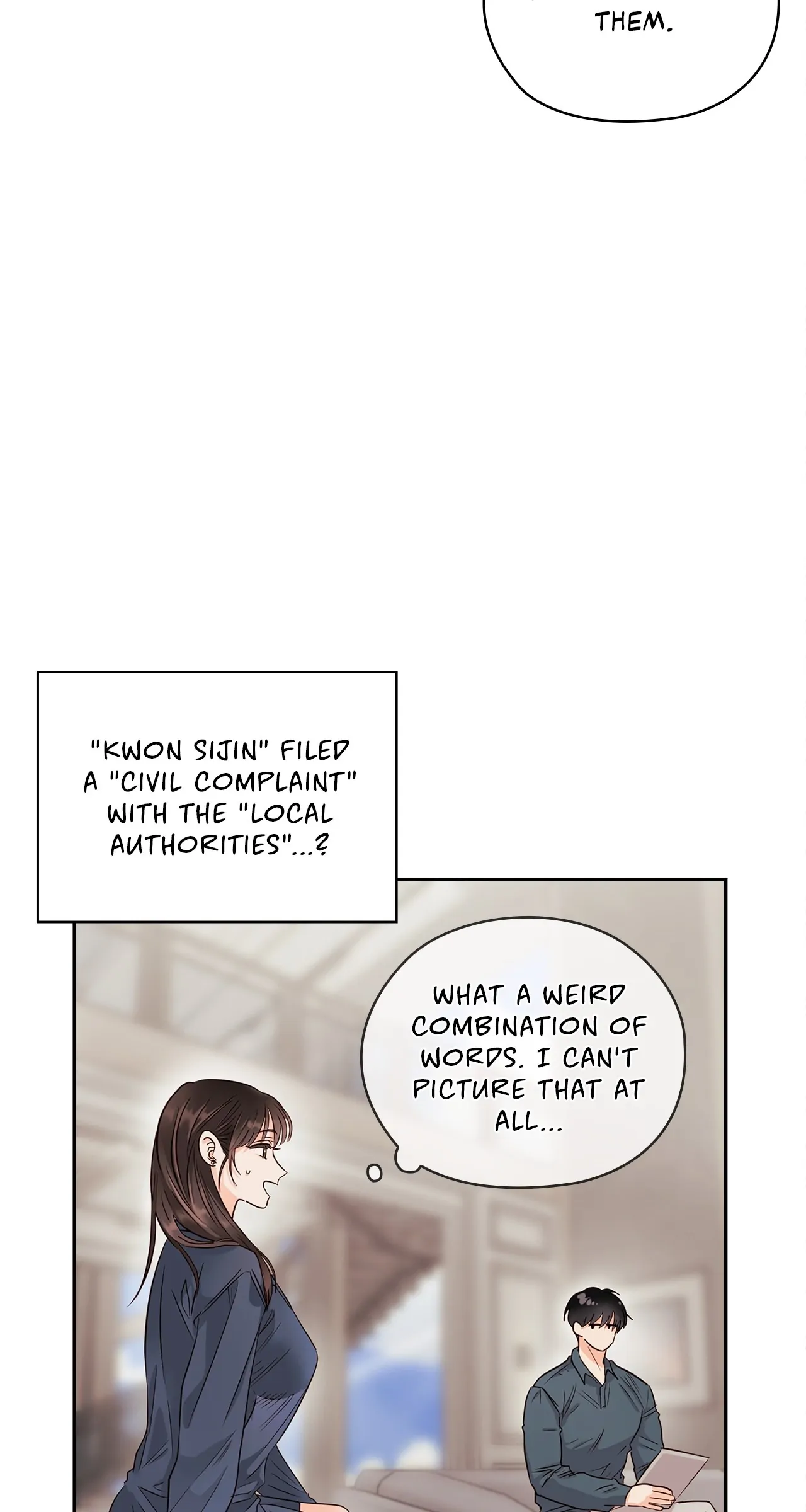 Quiet in the Office! chapter 25.2 page 47