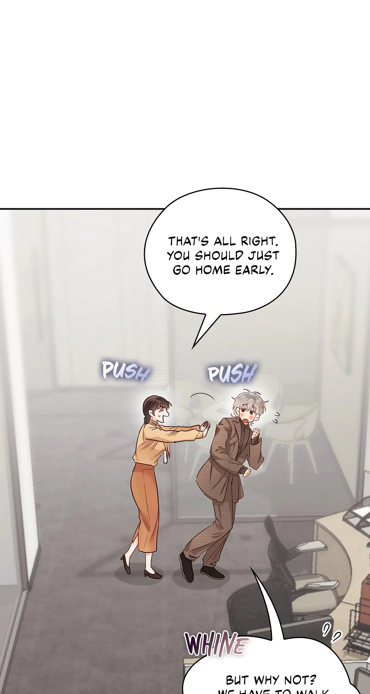 Quiet in the Office! chapter 31.2 page 69