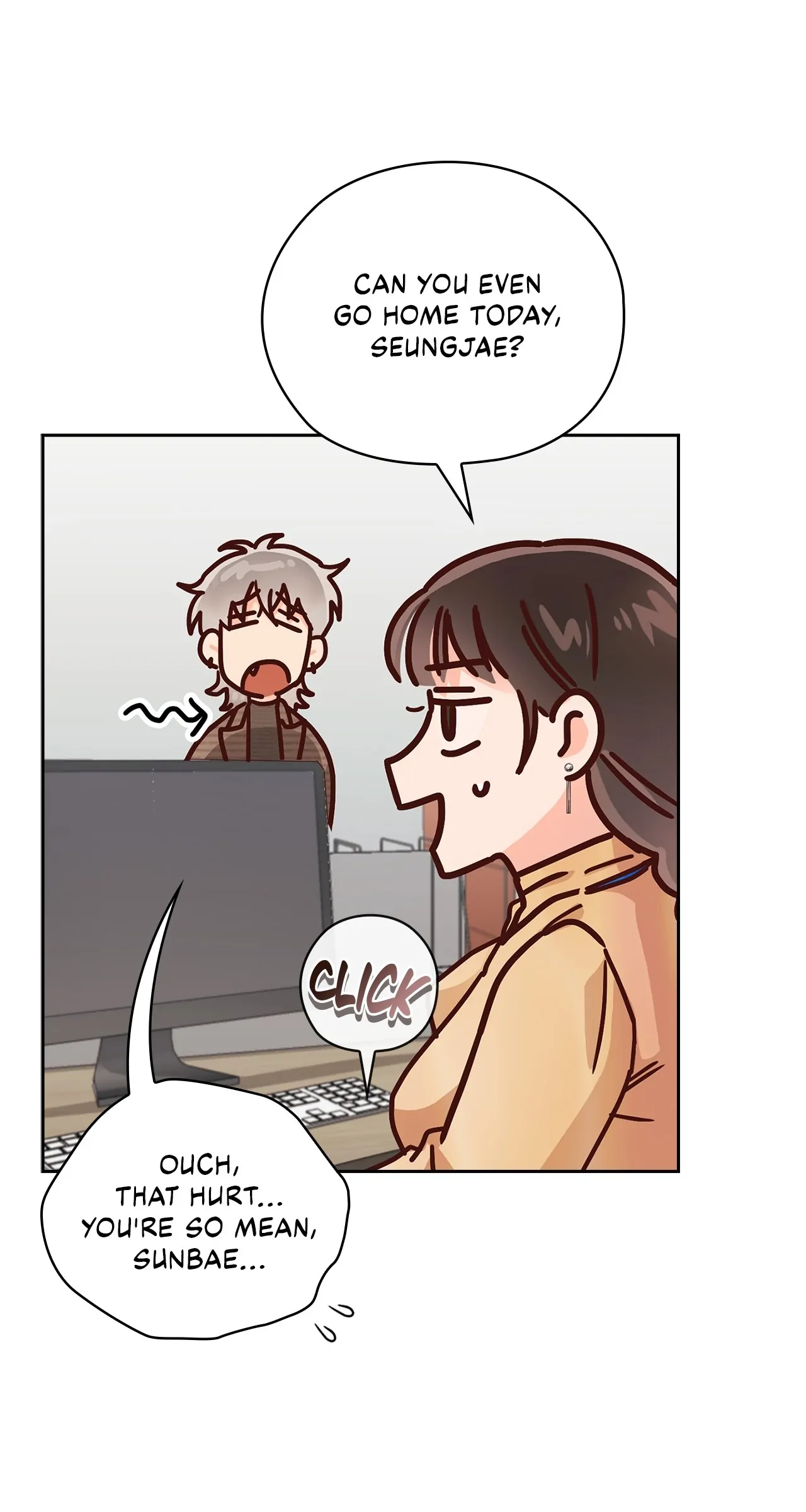 Quiet in the Office! chapter 31.2 page 71