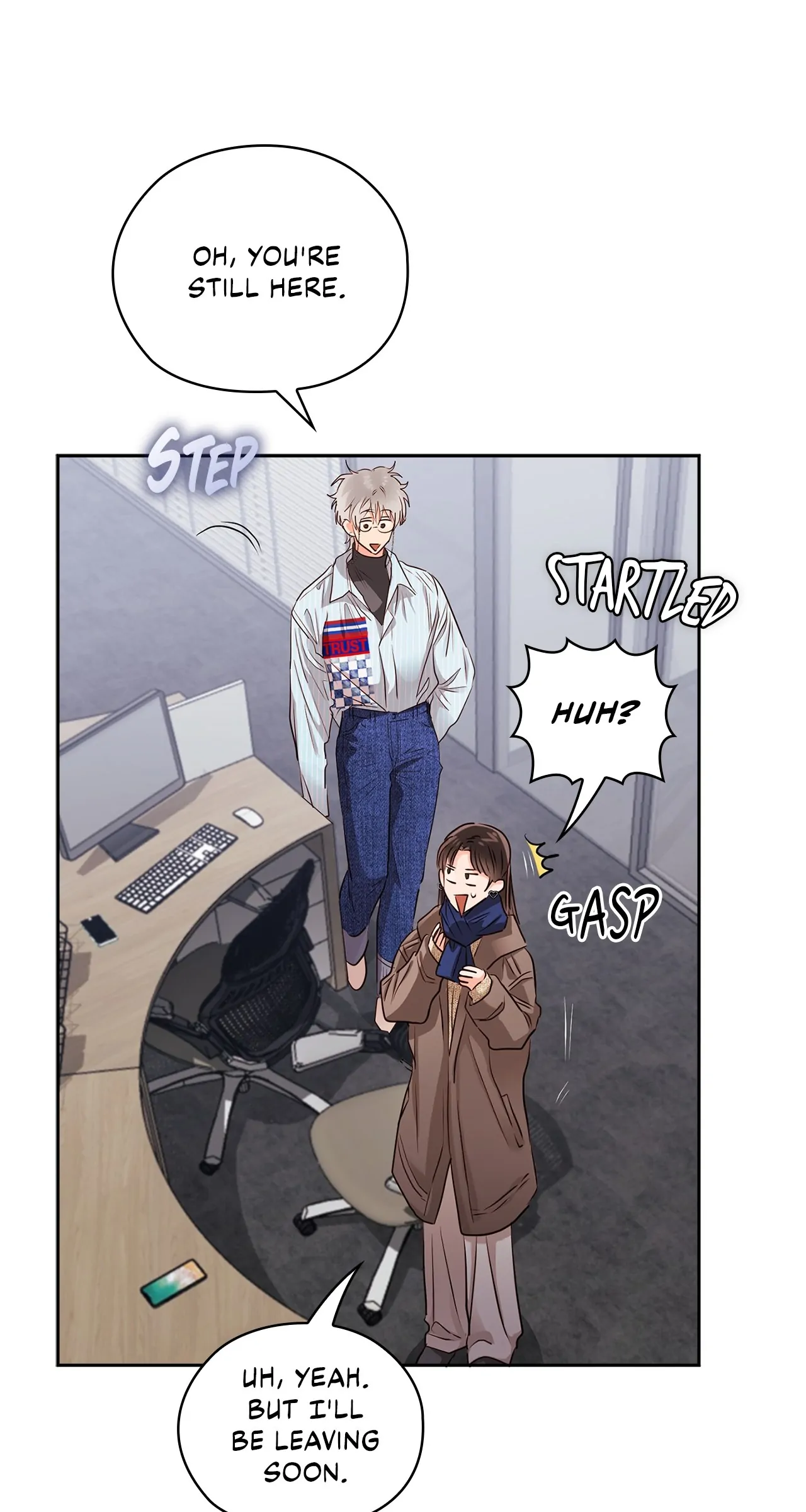 Quiet in the Office! chapter 37.2 page 74