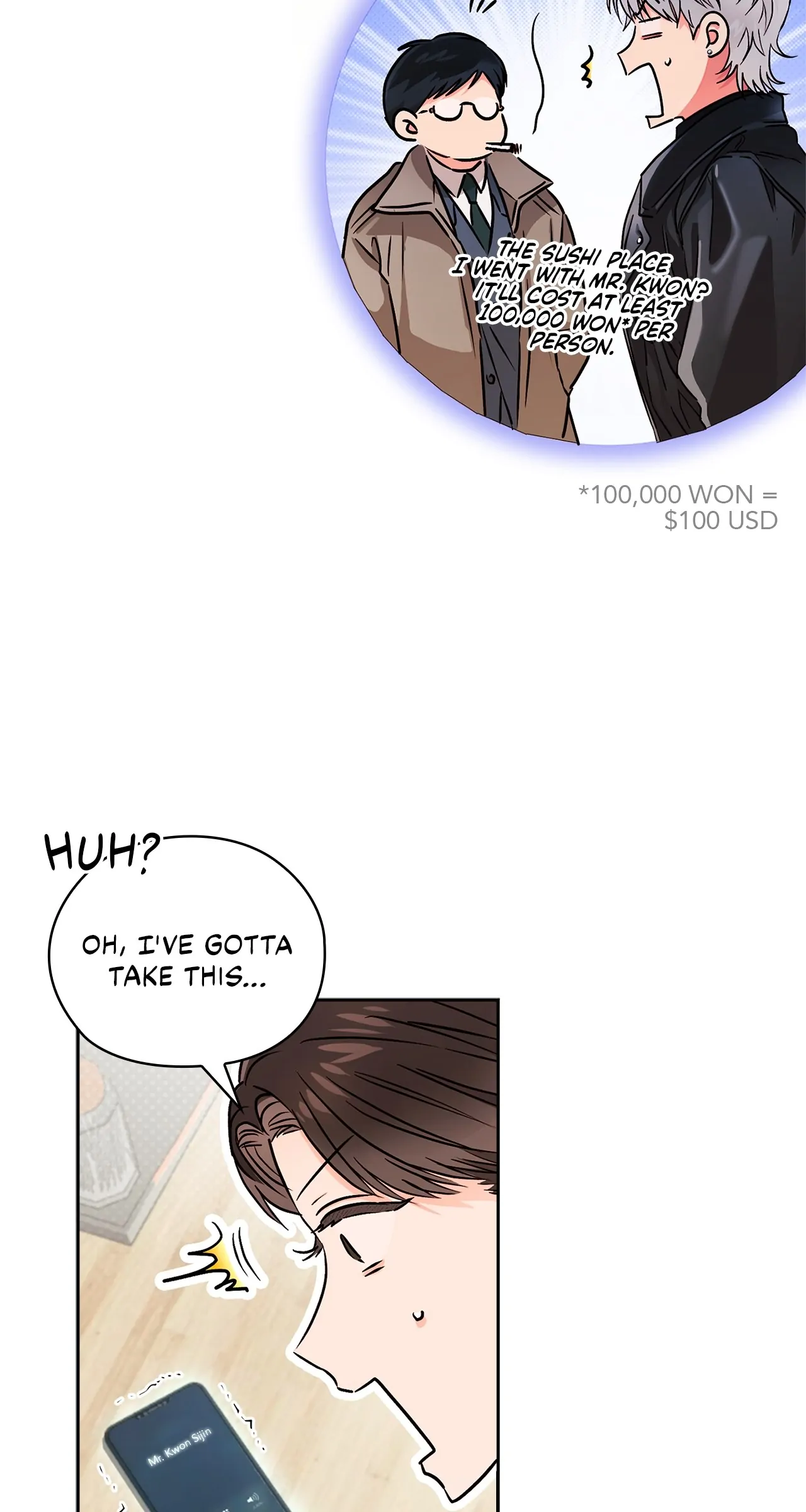 Quiet in the Office! chapter 38.2 page 8