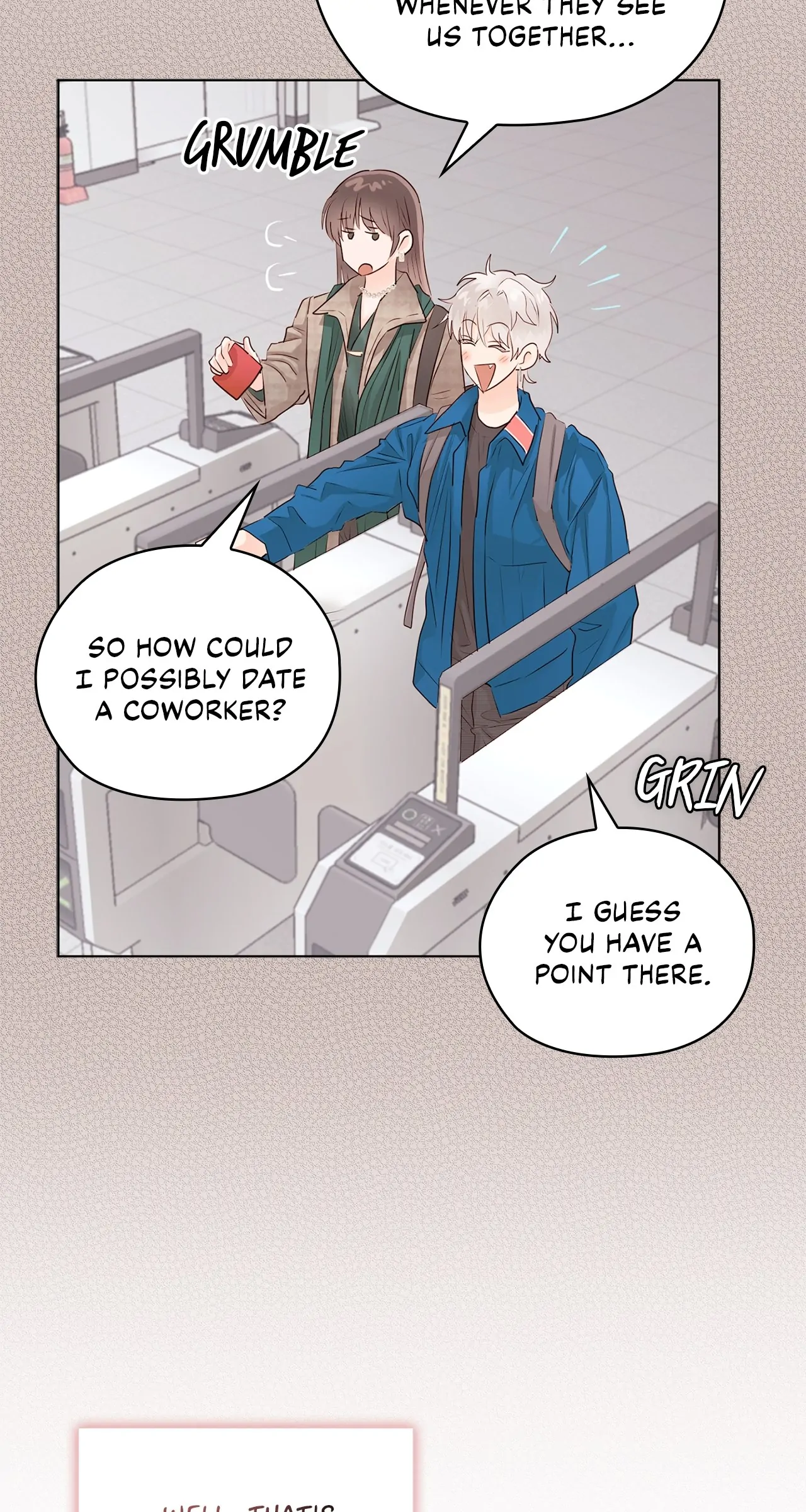 Quiet in the Office! chapter 38.2 page 34