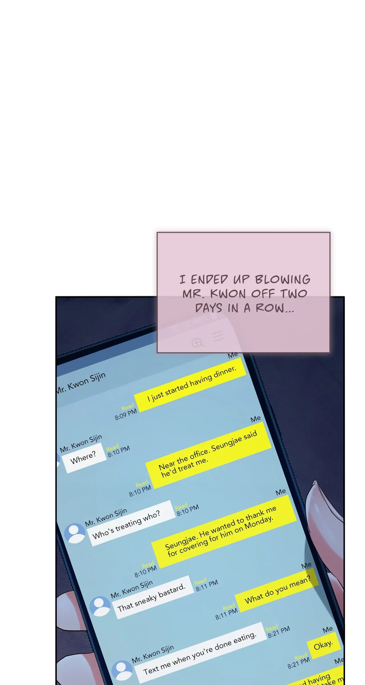 Quiet in the Office! chapter 38.2 page 49