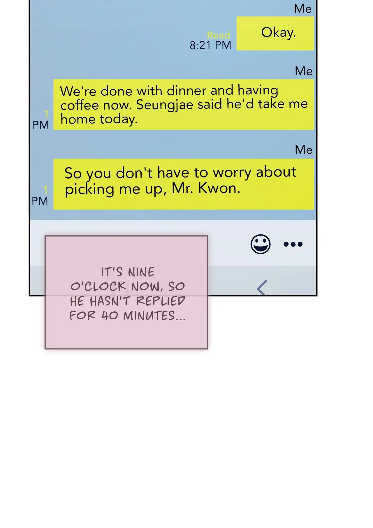 Quiet in the Office! chapter 38.2 page 51
