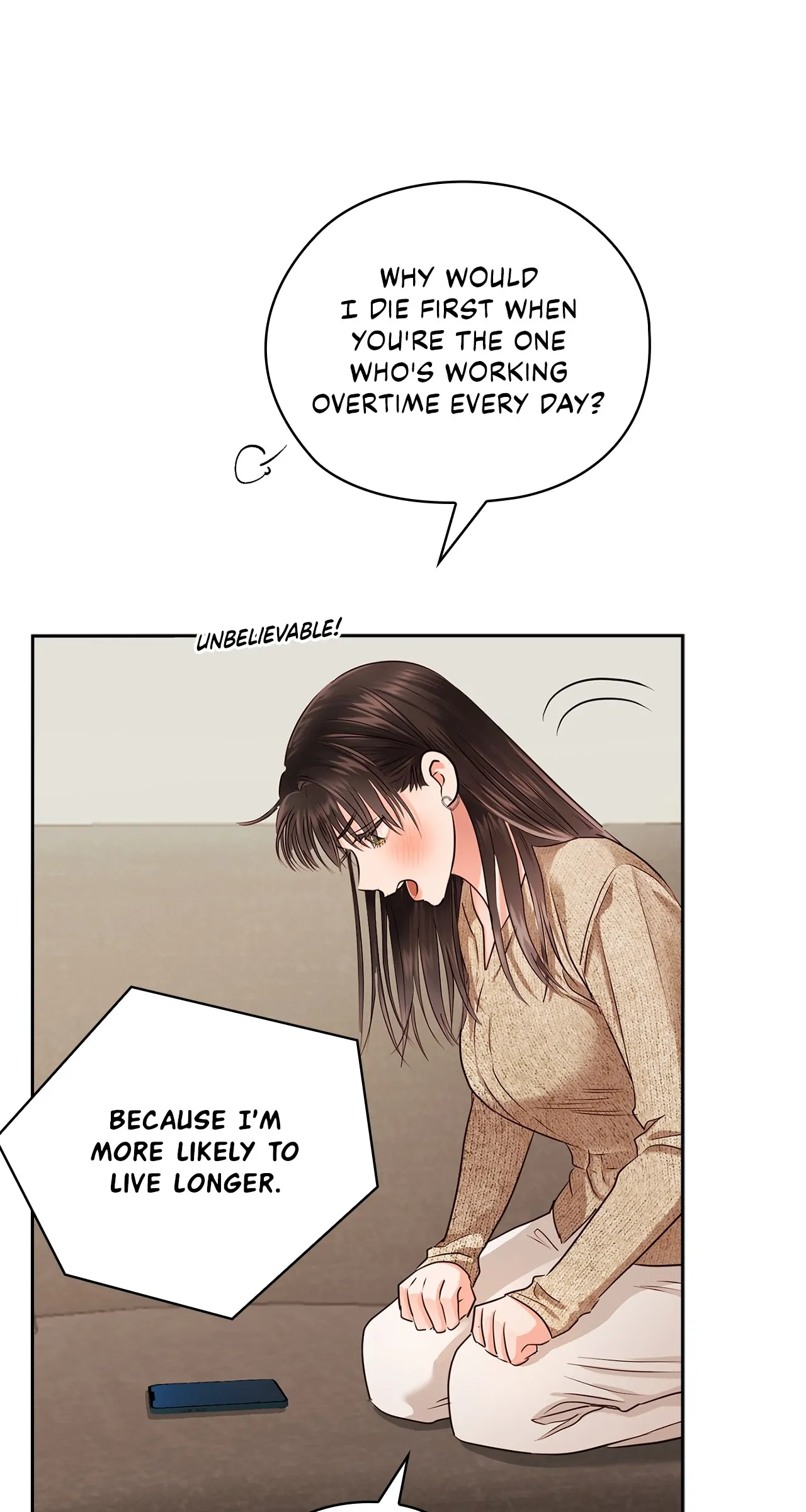 Quiet in the Office! chapter 39.2 page 54