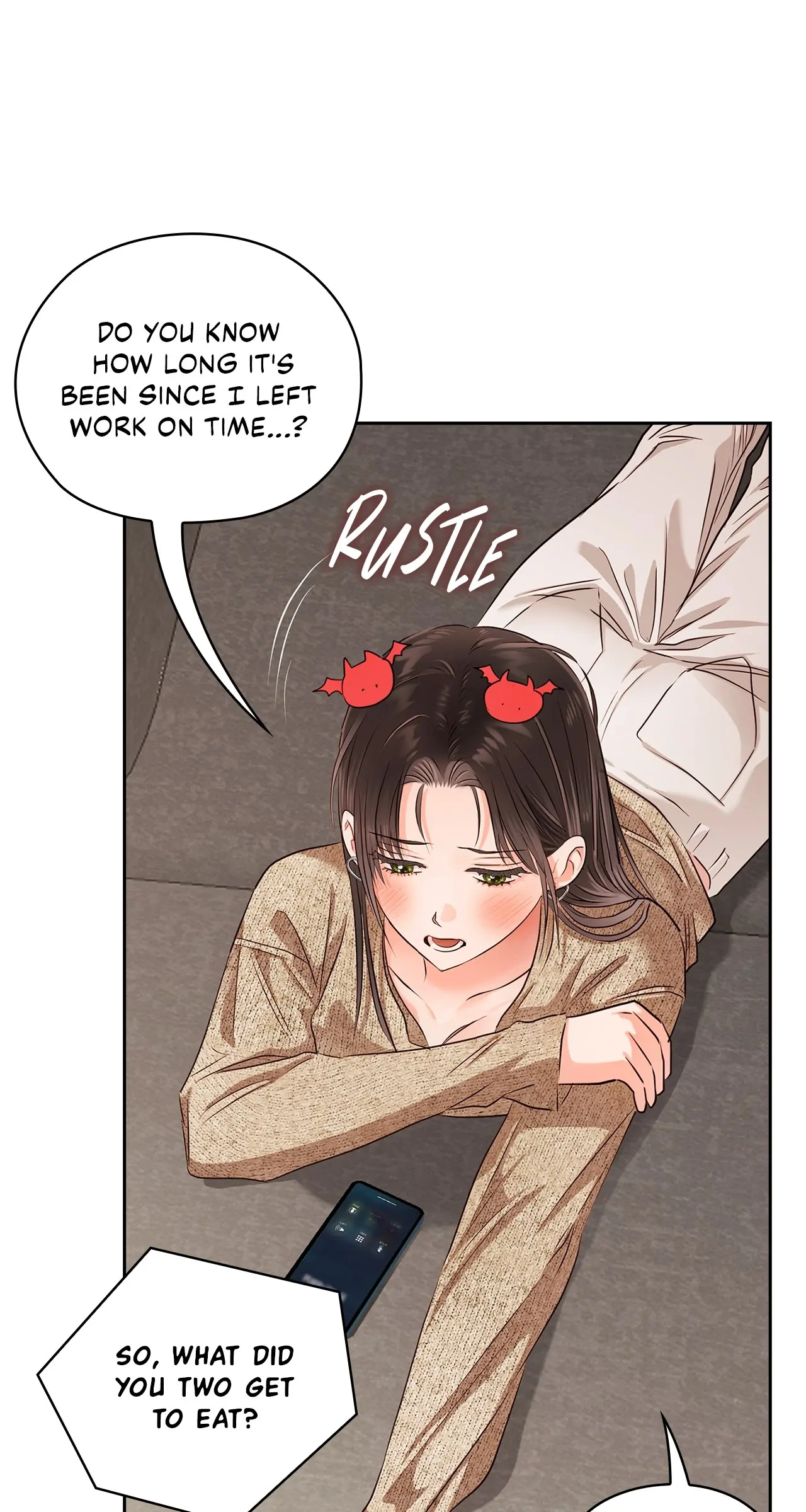Quiet in the Office! chapter 39.2 page 62