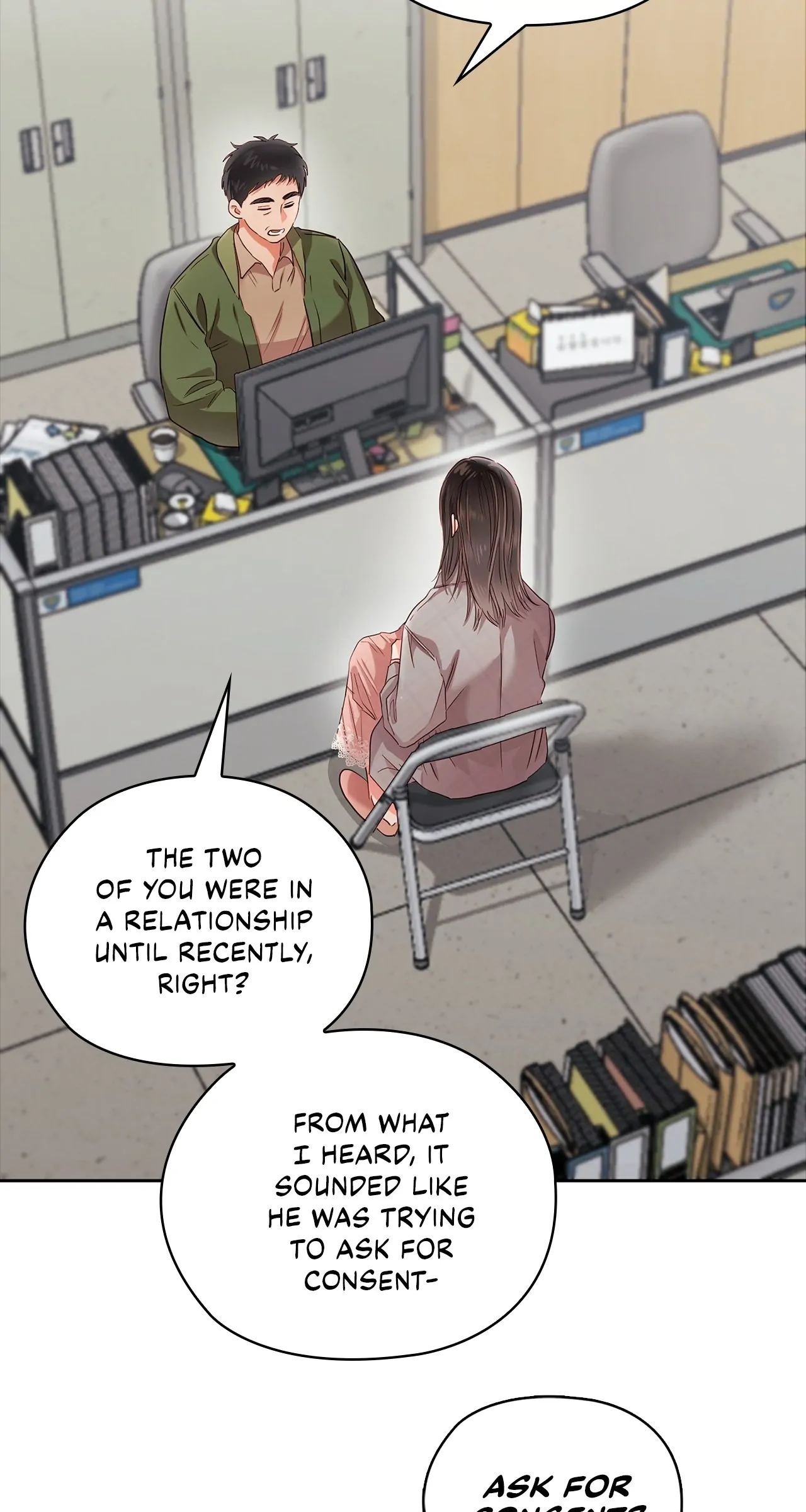 Quiet in the Office! chapter 42 page 4