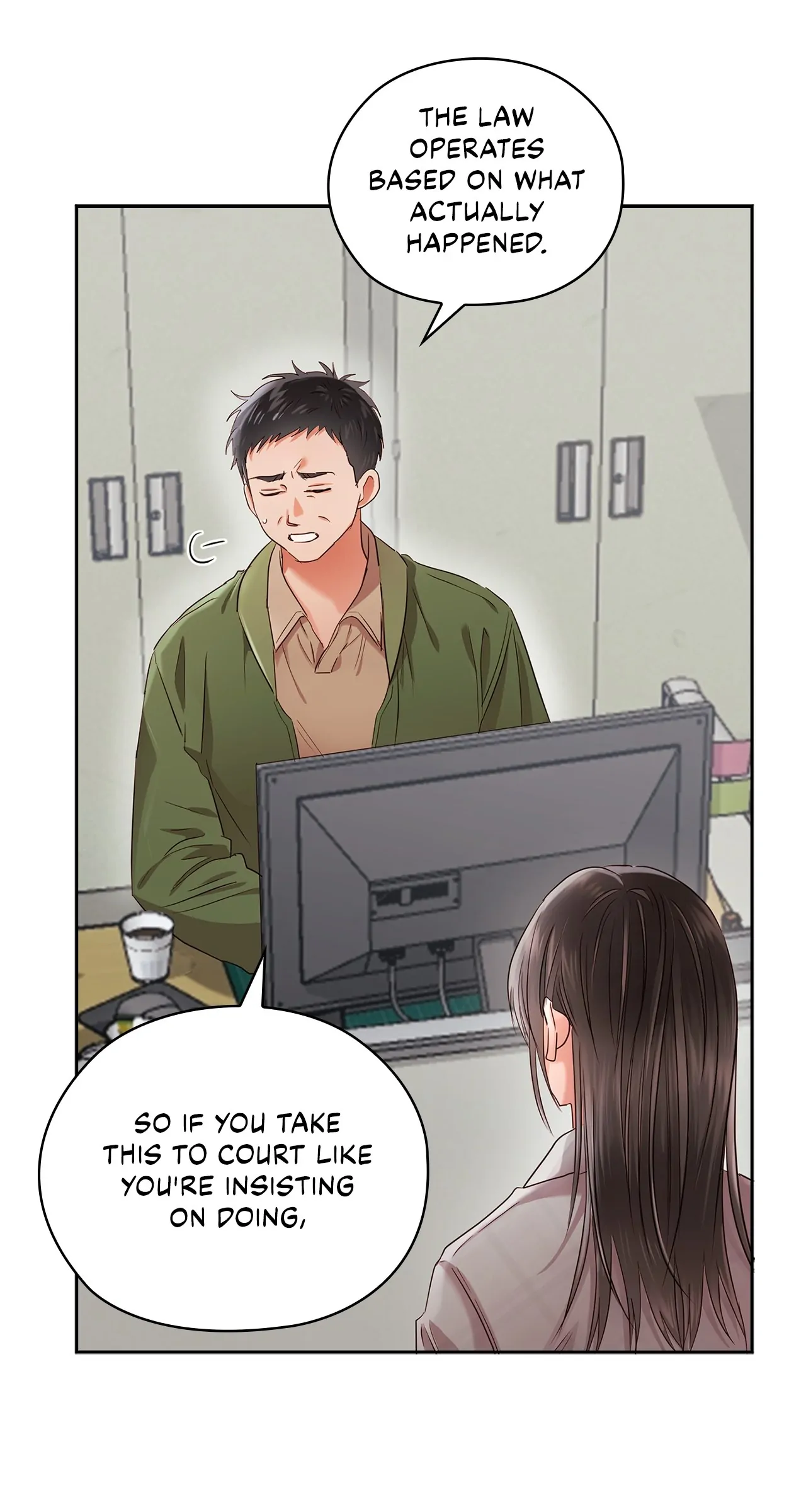 Quiet in the Office! chapter 42 page 8