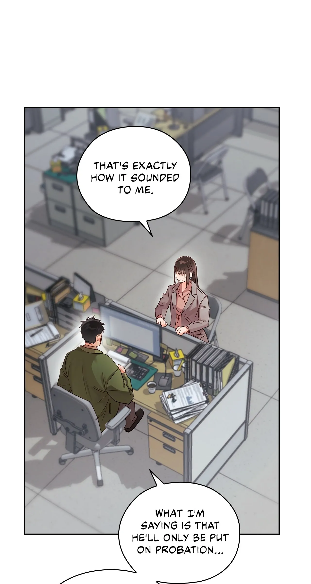 Quiet in the Office! chapter 42 page 19
