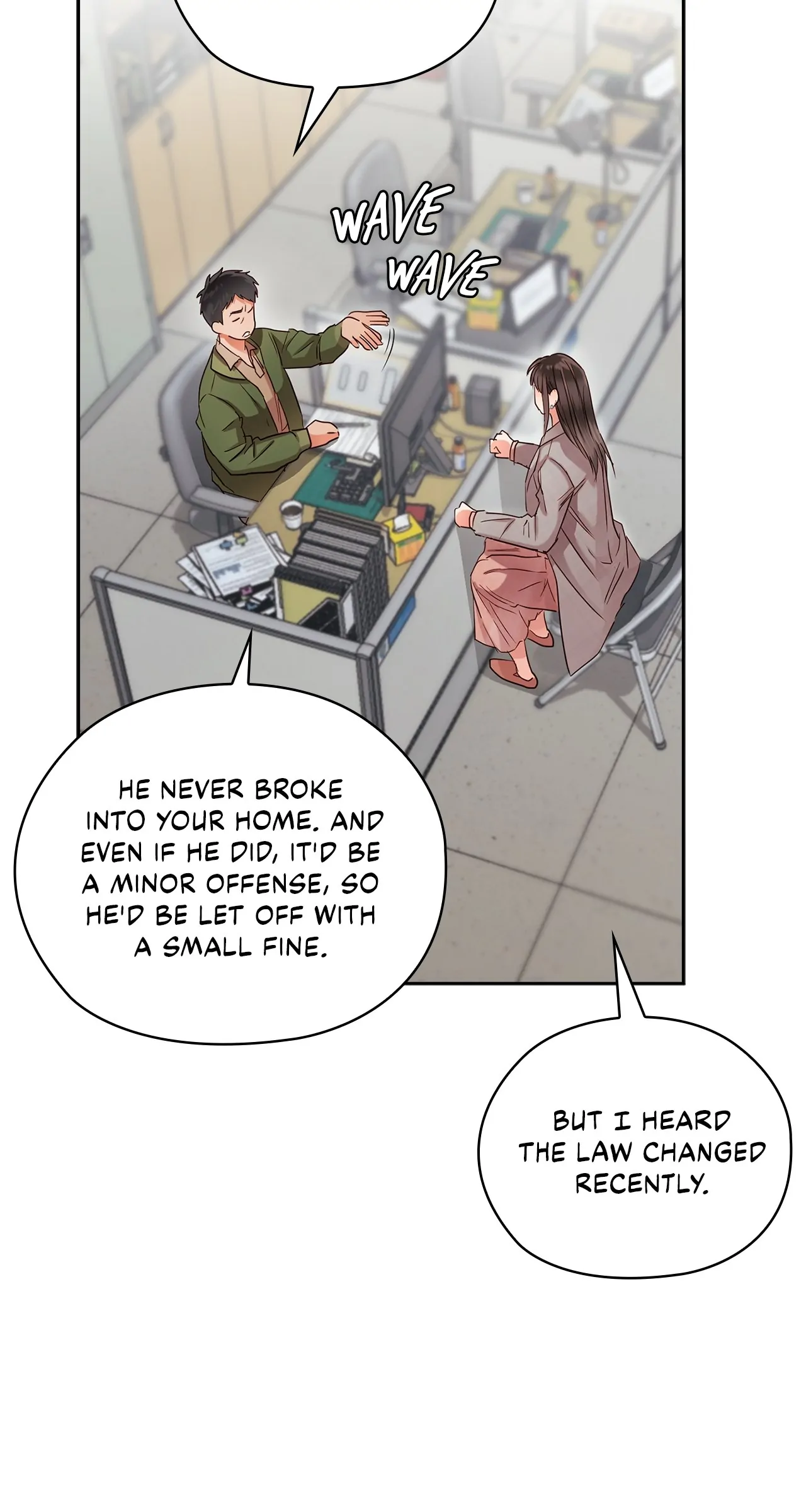 Quiet in the Office! chapter 42 page 23