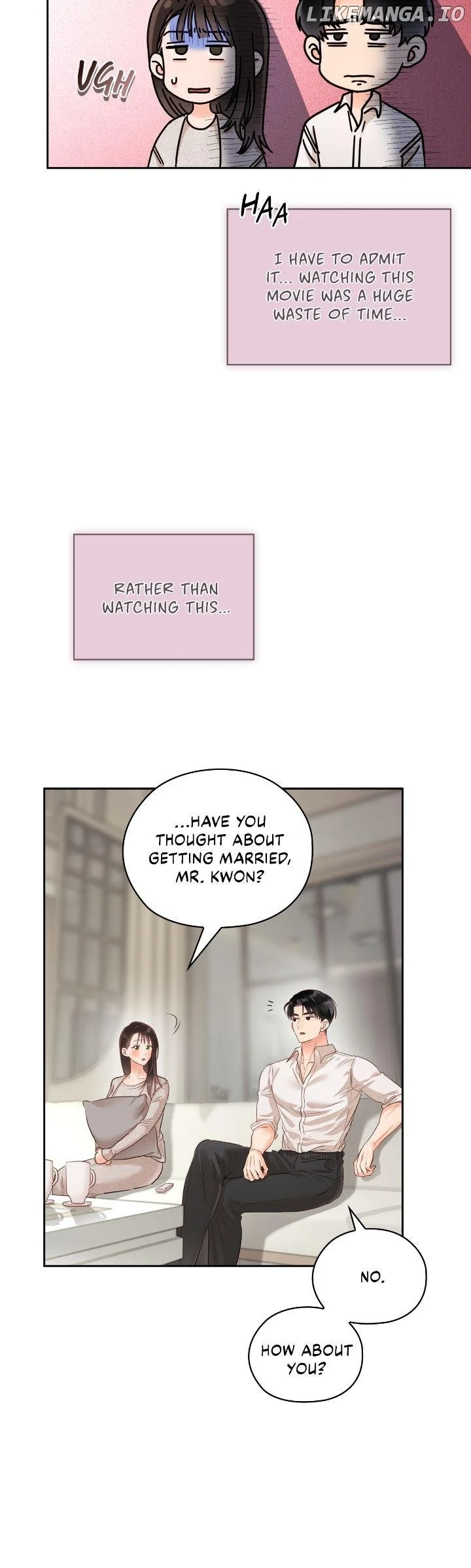 Quiet in the Office! chapter 47 page 19