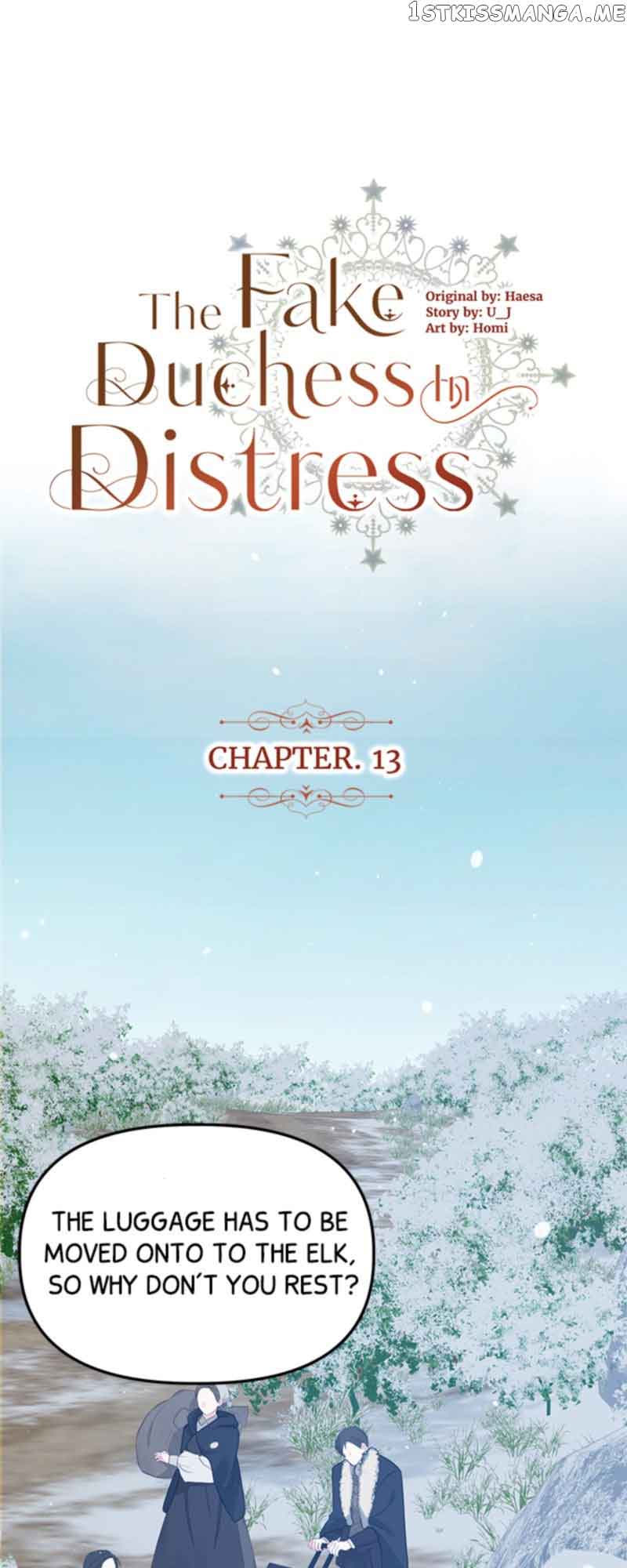 The Fake Duchess In Distresss chapter 13 page 1