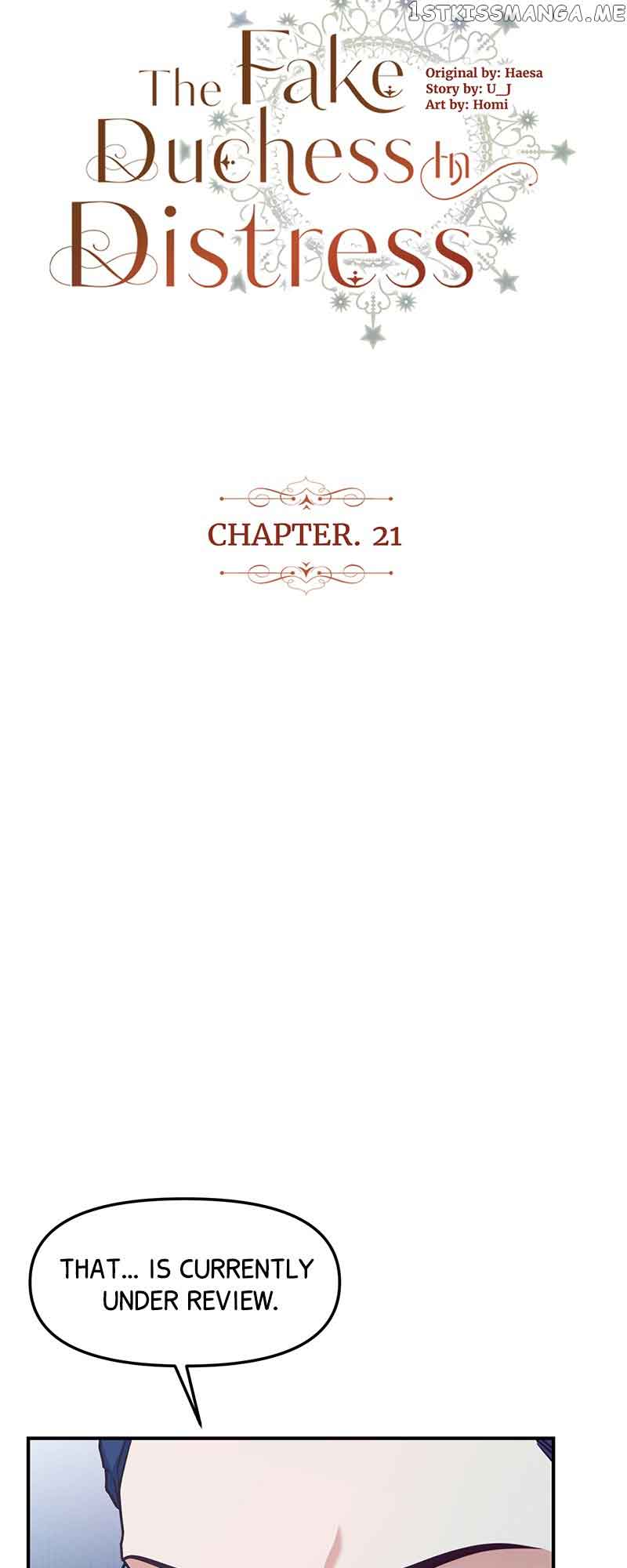 The Fake Duchess In Distresss chapter 21 page 4