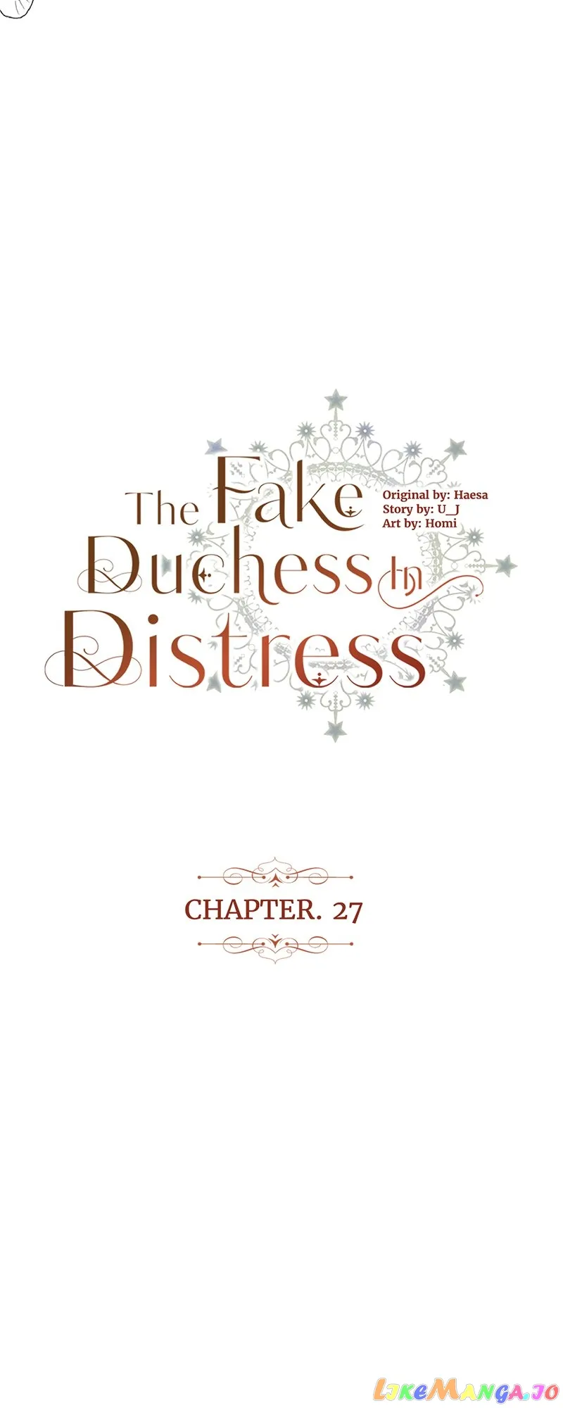 The Fake Duchess In Distresss chapter 27 page 3
