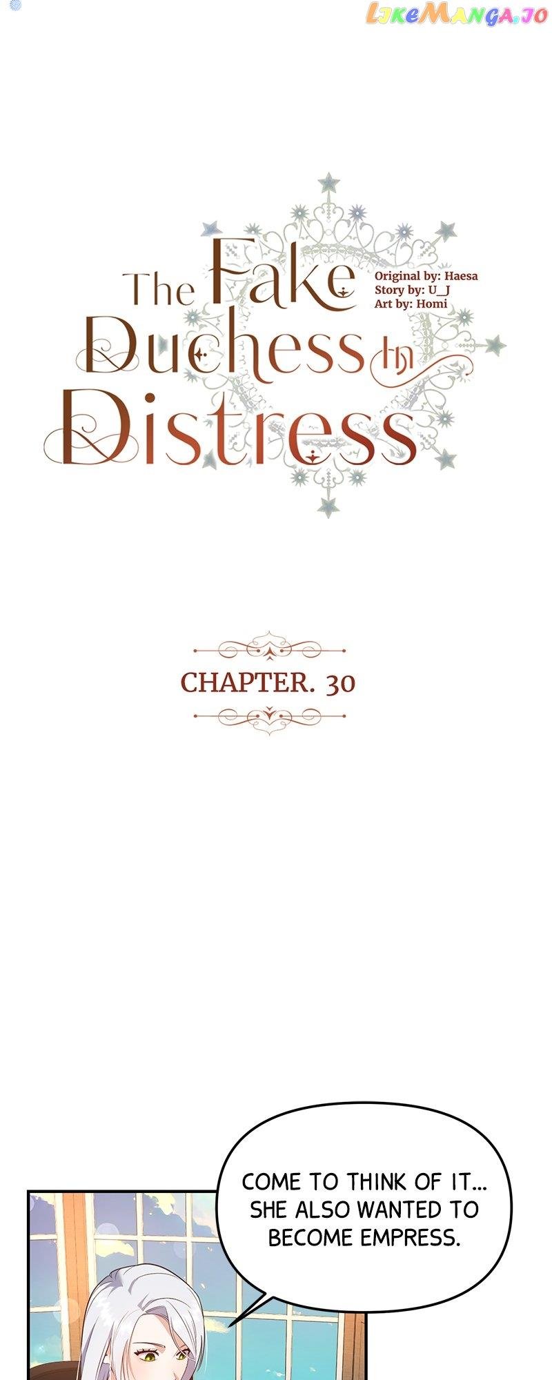 The Fake Duchess In Distresss chapter 30 page 2