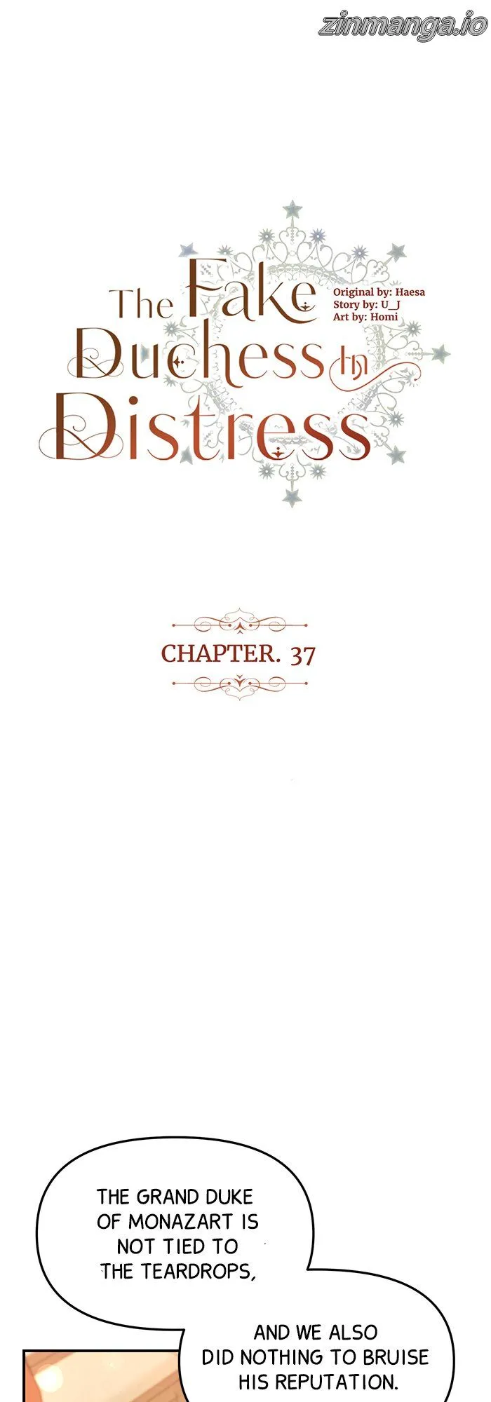 The Fake Duchess In Distresss chapter 37 page 1