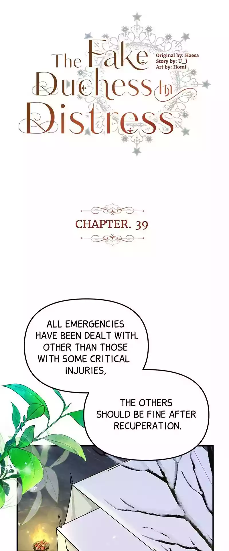 The Fake Duchess In Distresss chapter 39 page 1