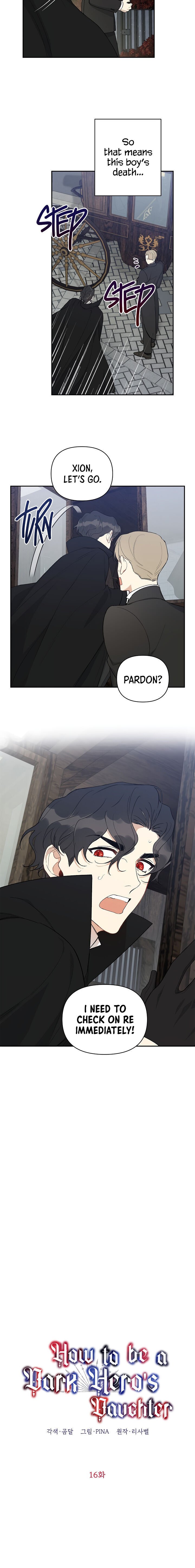 How to Be a Dark Hero’s Daughter chapter 16 page 8