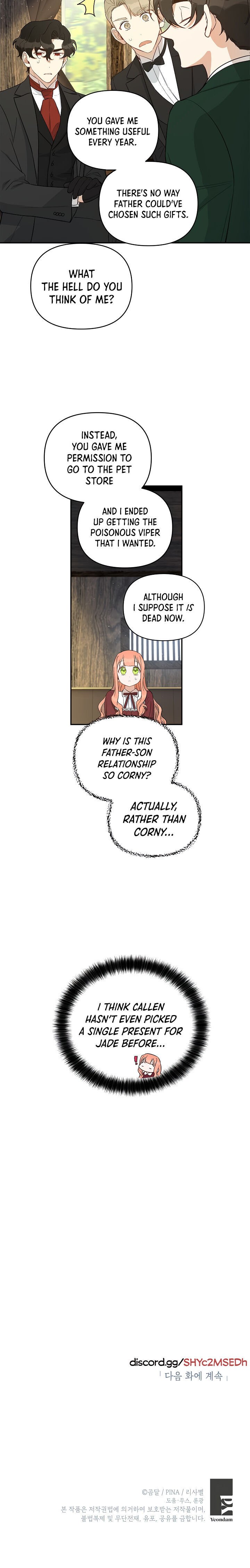 How to Be a Dark Hero’s Daughter chapter 17 page 28