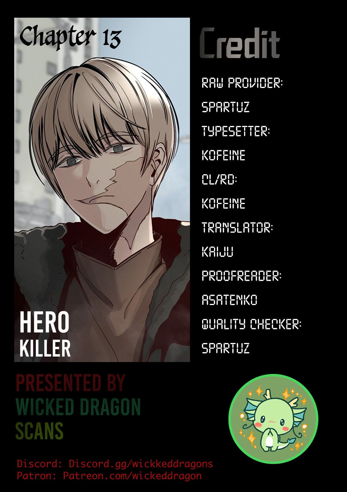 Hero Killer chapter 13 page 1