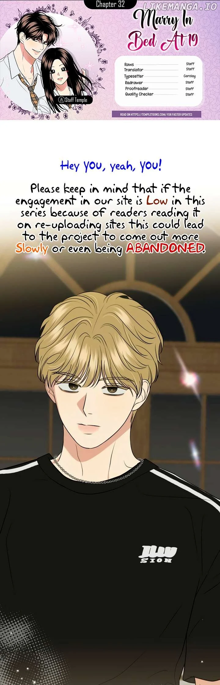Marry In Bed At 19 chapter 32 page 1