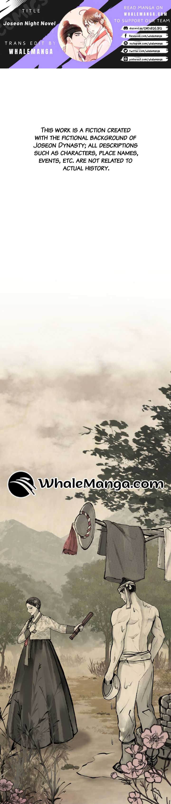 Joseon Night Novel chapter 1 page 1