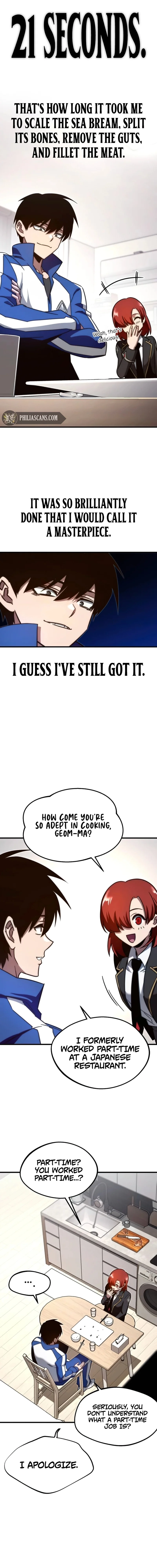 Conquering the Academy with Just a Sashimi Knife chapter 5 page 17