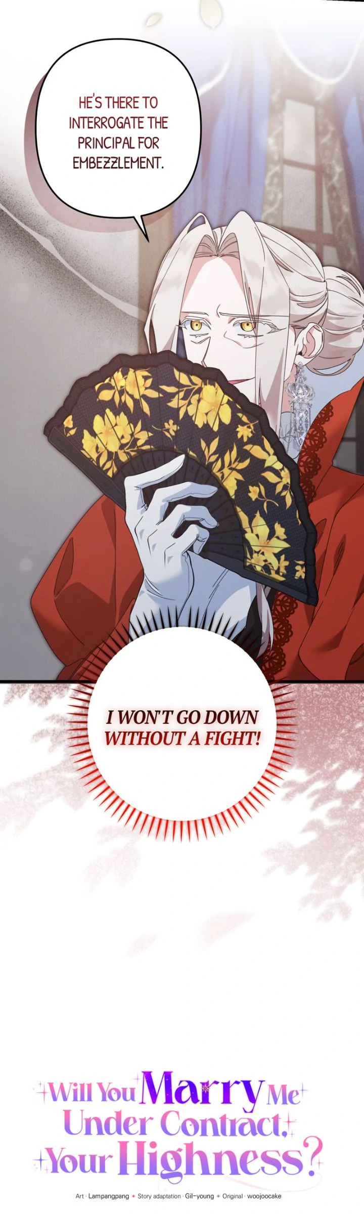 Will You Marry Me Under Contract, Your Highness? chapter 55 page 20