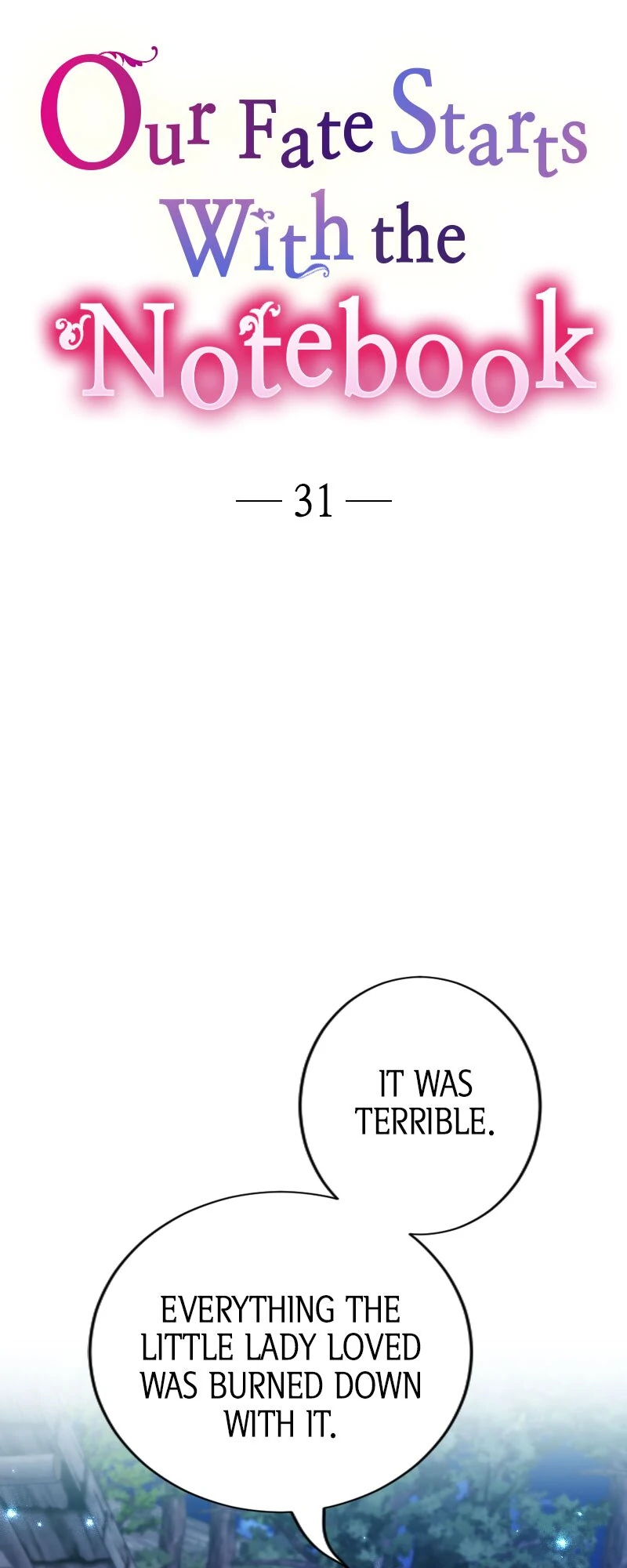 Our Fate Starts With the Notebook chapter 31 page 3