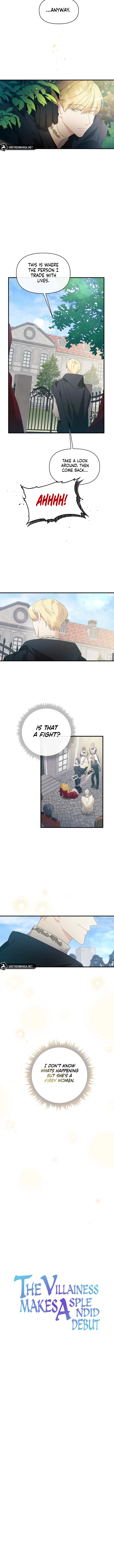 The Villainess Debuts Gorgeously chapter 3 page 3