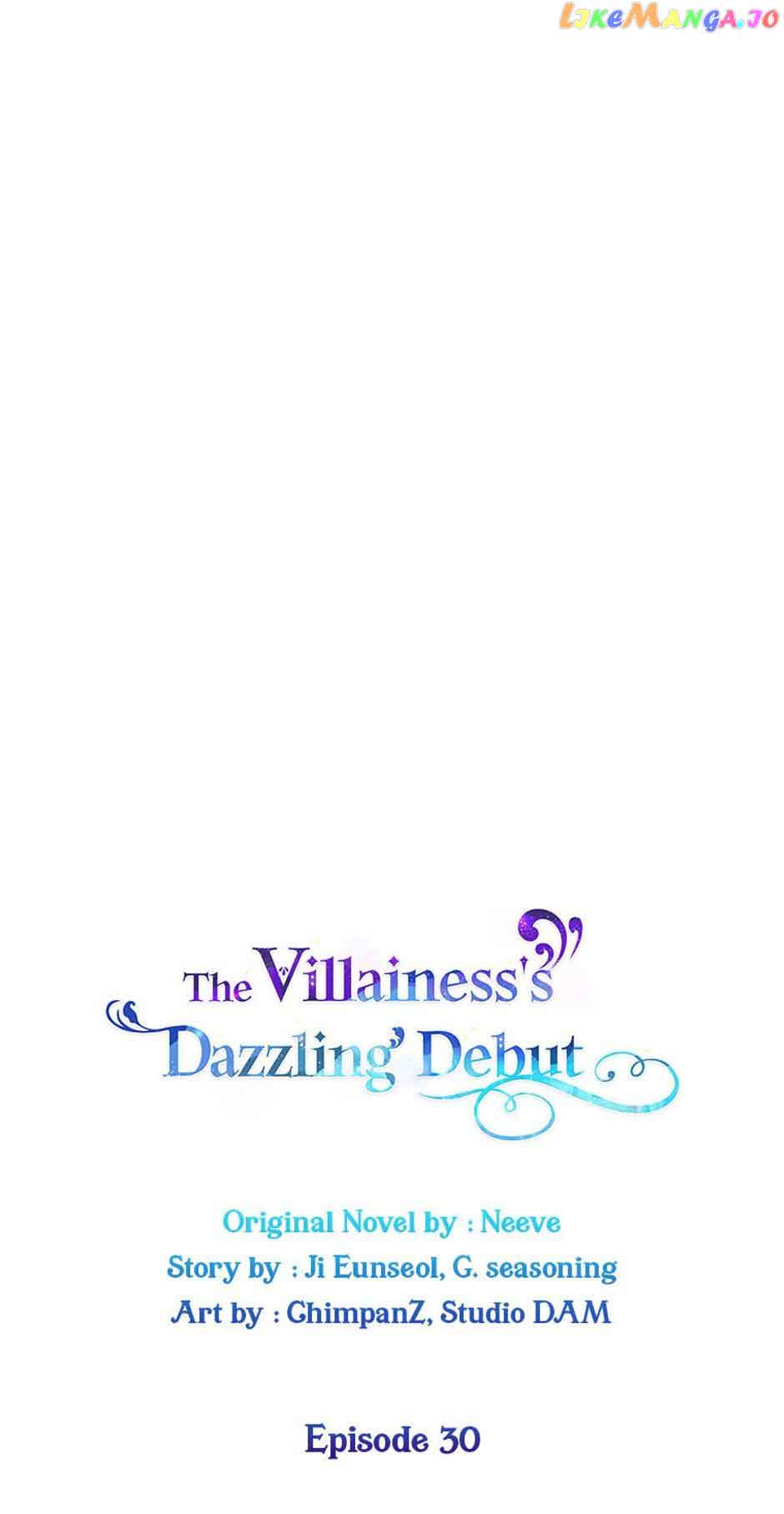 The Villainess Debuts Gorgeously chapter 30 page 42