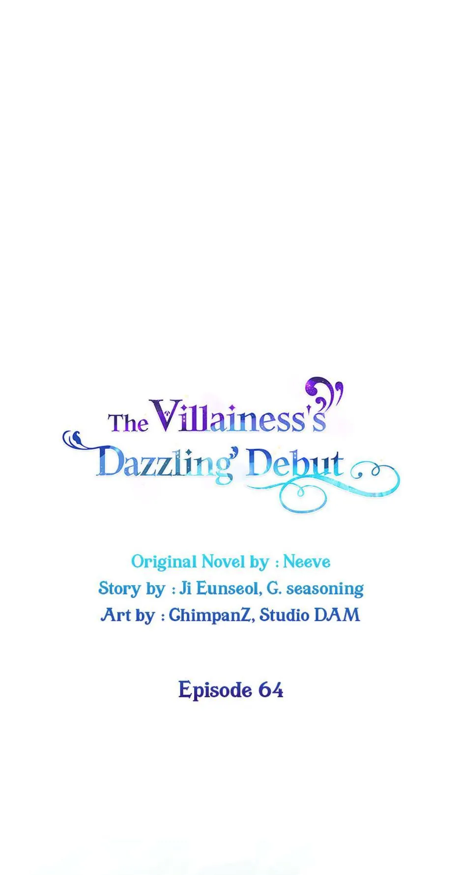 The Villainess Debuts Gorgeously chapter 64 page 1