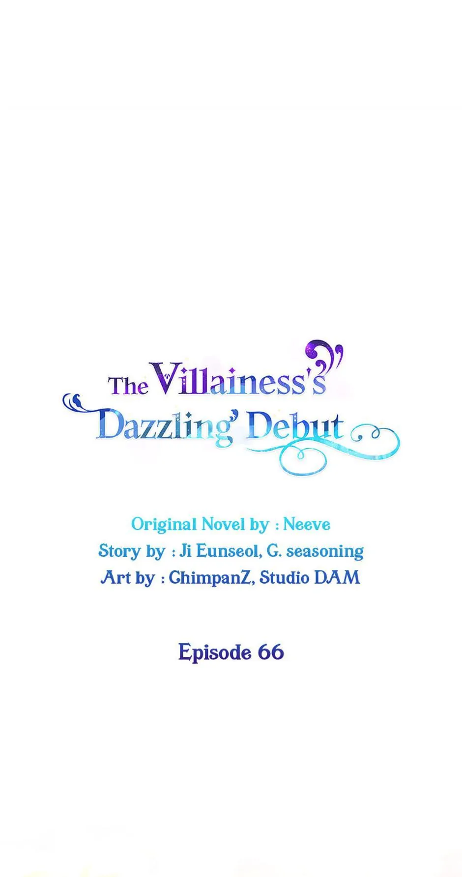 The Villainess Debuts Gorgeously chapter 66 page 1