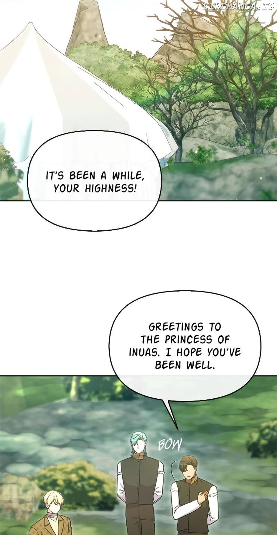 The Villainess Debuts Gorgeously chapter 76 page 1